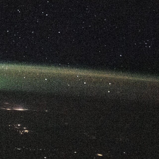 تصویر جدید ایستگاه فضایی بین‌المللی از شفق قطبی