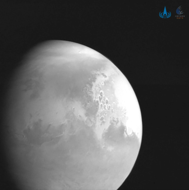 انتشار اولین تصویر مریخ توسط کاوشگر چینی+عکس