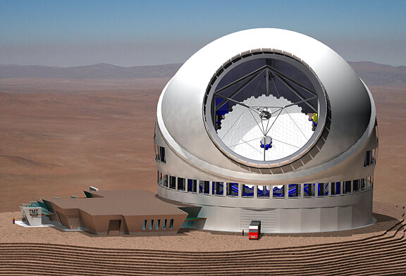 تلسکوپ رصدخانه ملی در مراحل پایانی ساخت