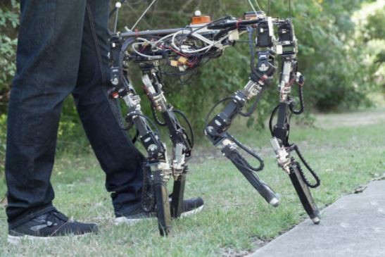 رباتی که طول پای خود را در مواجهه با سطوح مختلف تنظیم می‌کند!