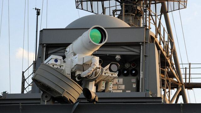 ارتش آمریکا در حال ساخت یک سلاح لیزری قدرتمند