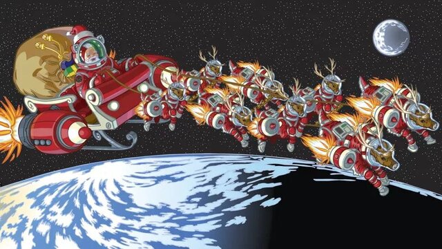 ۶ حقیقت فضایی جالب مرتبط با کریسمس که نمی‌دانستید