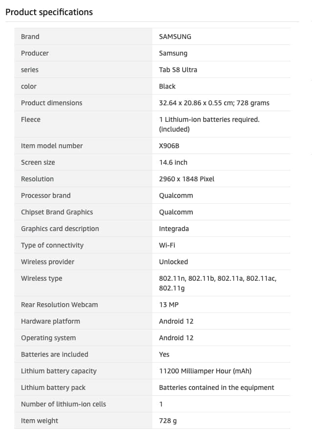رندرها و مشخصات جدیدی از سری گلکسی تب S8 فاش شد