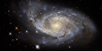 تصویر یک کهکشان که 115 میلیو ن سال نوری با زمین فاصله دارد
