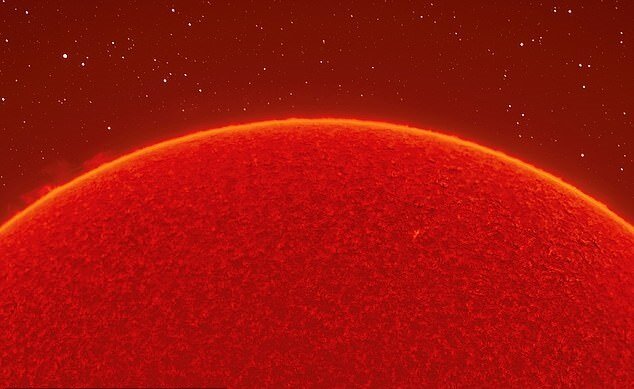 ثبت تصاویر خارق العاده از خورشید توسط یک عکاس