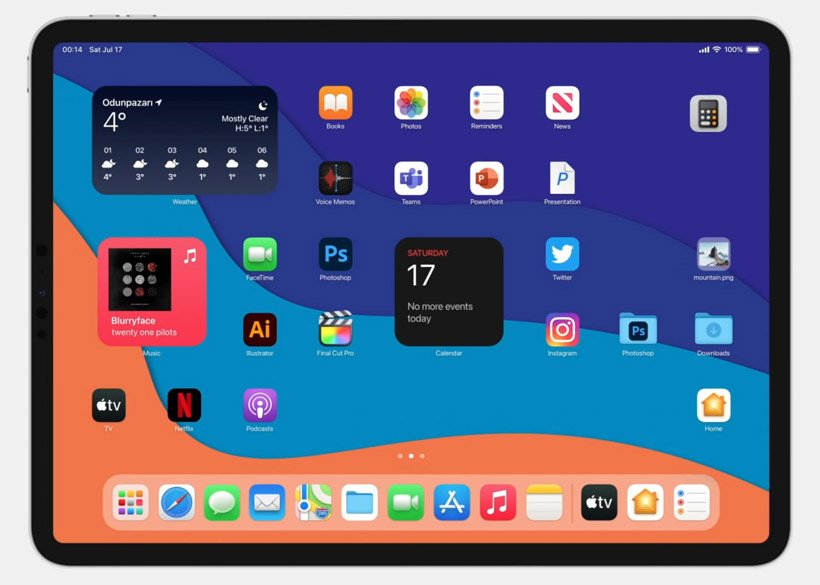iPadOS 15 دارای مولتی‌تسکینگ بهبود یافته است