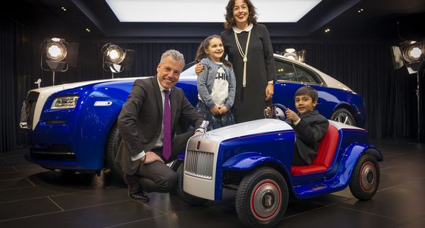 بازسازی اولین خودرو برقی رولزرویس پس از چهار سال خدمت در بیمارستان کودکان