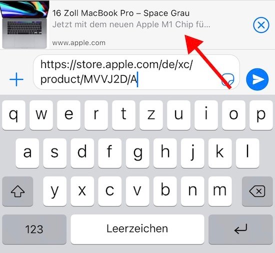 اپل اشتباهی وجود مک‌بوک پرو ۱۶ اینچ M1 را به زبان آلمانی تأیید کرد