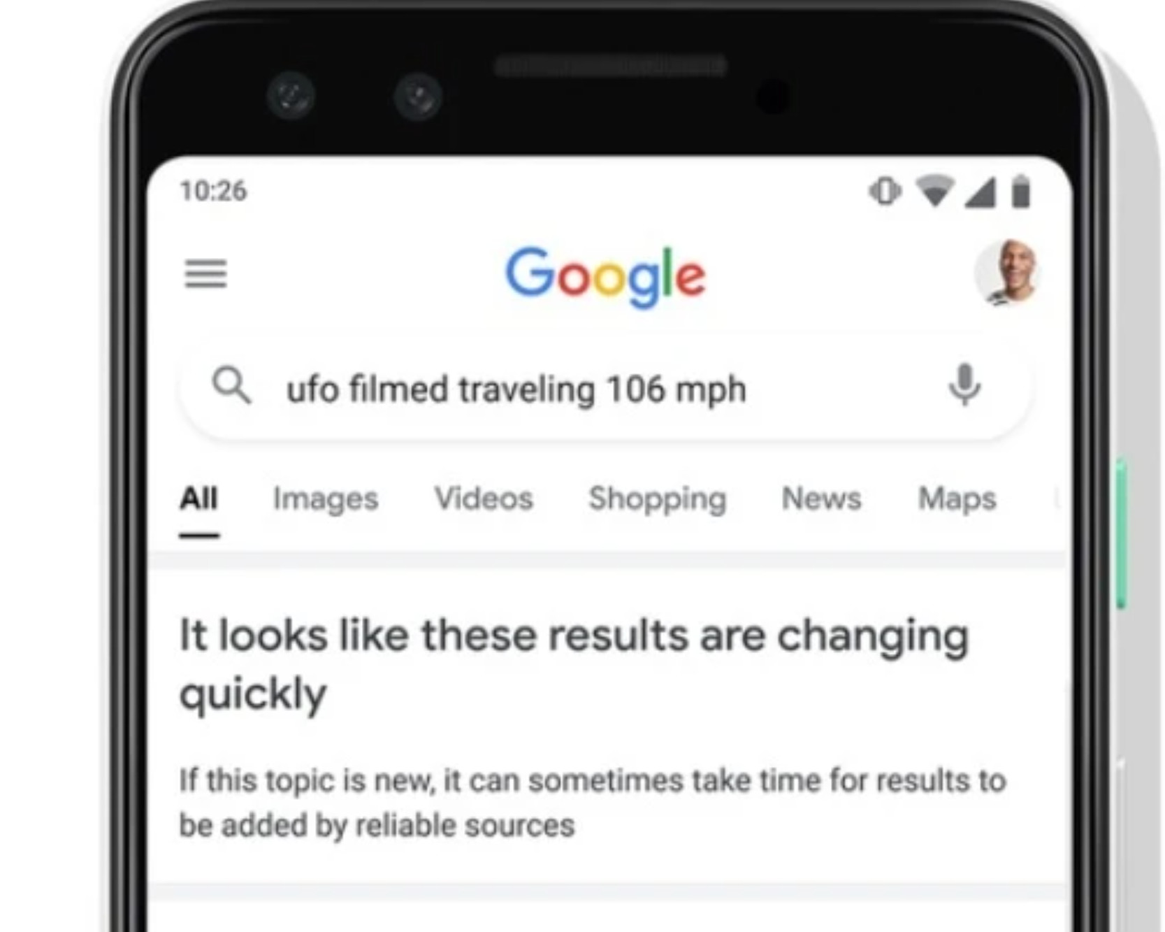 گوگل می گوید چه زمانی نباید به نتایج سرچ اعتماد کنید!