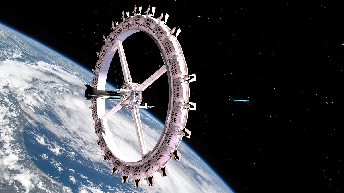 اولین هتل فضایی جهان سال ۲۰۲۷ افتتاح می‌شود