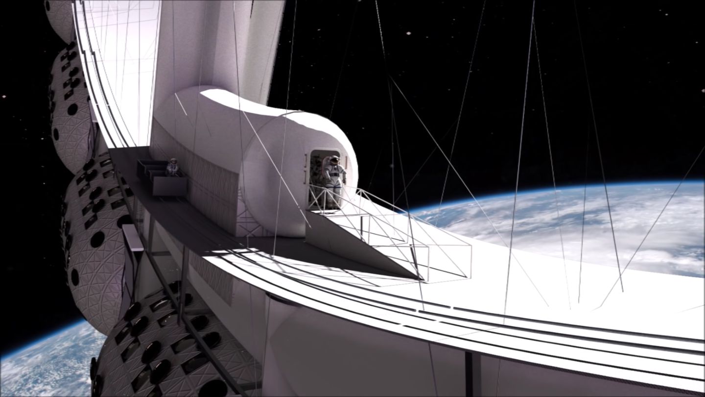 اولین هتل فضایی جهان سال ۲۰۲۷ افتتاح می‌شود