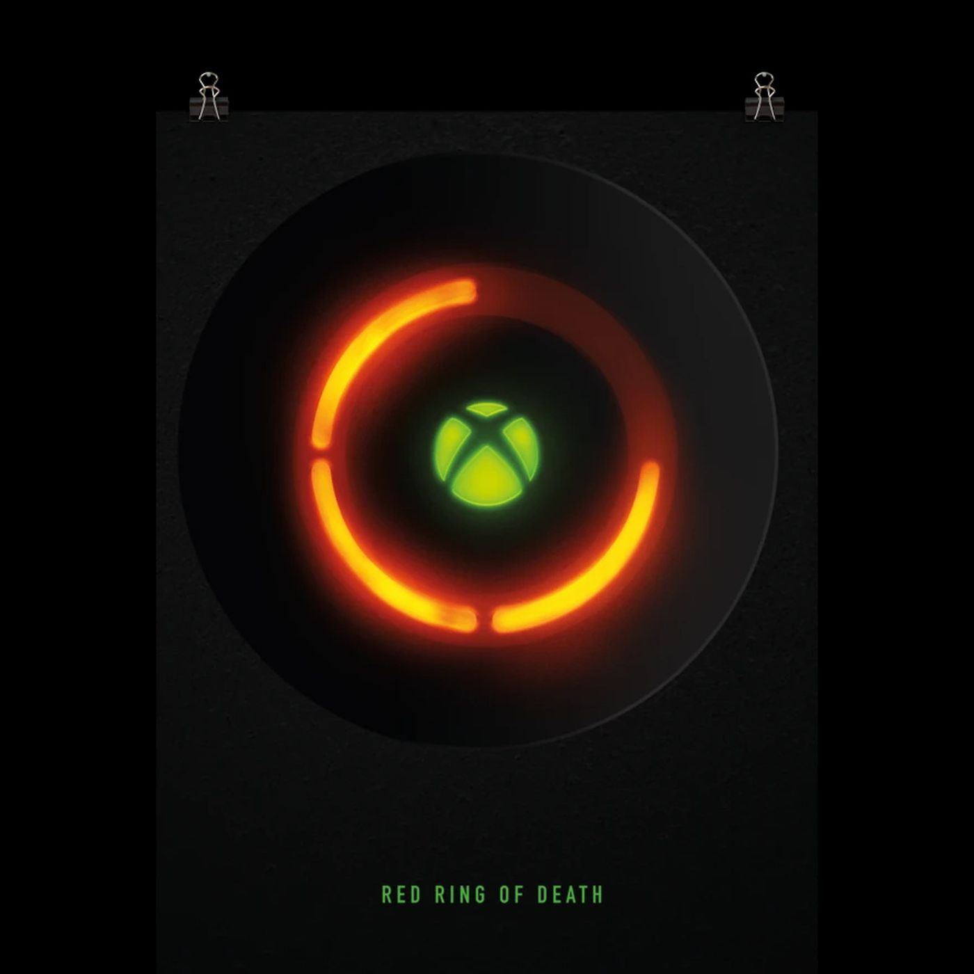 مایکروسافت با یک پوستر ۲۵ دلاری یاد حلقه قرمز مرگ ایکس باکس را زنده کرد