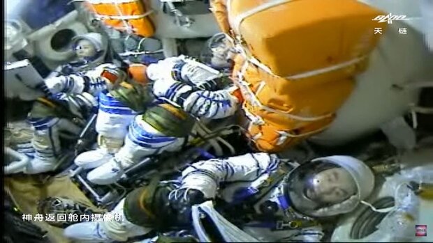 ۳ فضانورد چینی به زمین بازگشتند