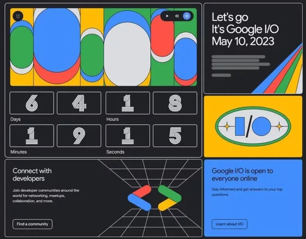 تاریخ برگزاری کنفرانس گوگل I/O 2023 مشخص شد