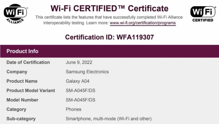 سامسونگ احتمالا بهزودی گوشیهای اقتصادی گلکسی A04 و A04s را معرفی میکند سامسونگ احتمالا بهزودی گوشیهای اقتصادی گلکسی A04 و A04s را معرفی میکند