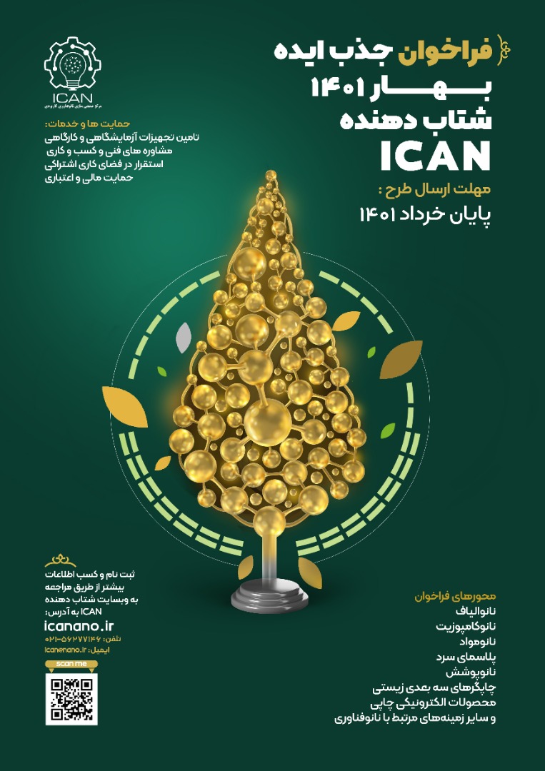 شتاب‌دهنده ICAN فراخوان بهار خود را برگزار می‌کند