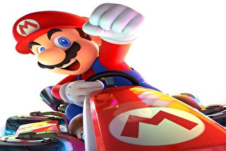 بازی Mario Kart در گلکسی Z Fold 3