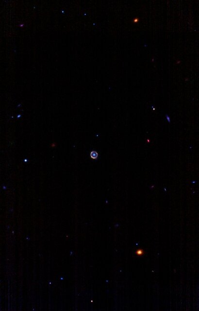 تصویر جیمز وب از حلقه اینشتین در فاصله ۱۲ میلیارد سال نوری زمین