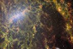 تصویر جدید «جیمز وب» از یک کهکشان مارپیچی میله‌ای