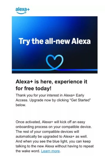 آمازون: کاربران بیشتری بهمرور الکسا پلاس را آزمایش میکنند آمازون: کاربران بیشتری بهمرور الکسا پلاس را آزمایش میکنند