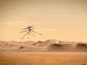 پرواز اولین پرنده در آسمان مریخ را ببینید+فیلم