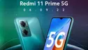 ردمی 11 پرایم 5G در روز 15 شهریور ماه معرفی خواهد شد