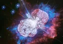 انفجار ابرنواختر Eta Carinae در یک شبیه‌سازی سه بعدی